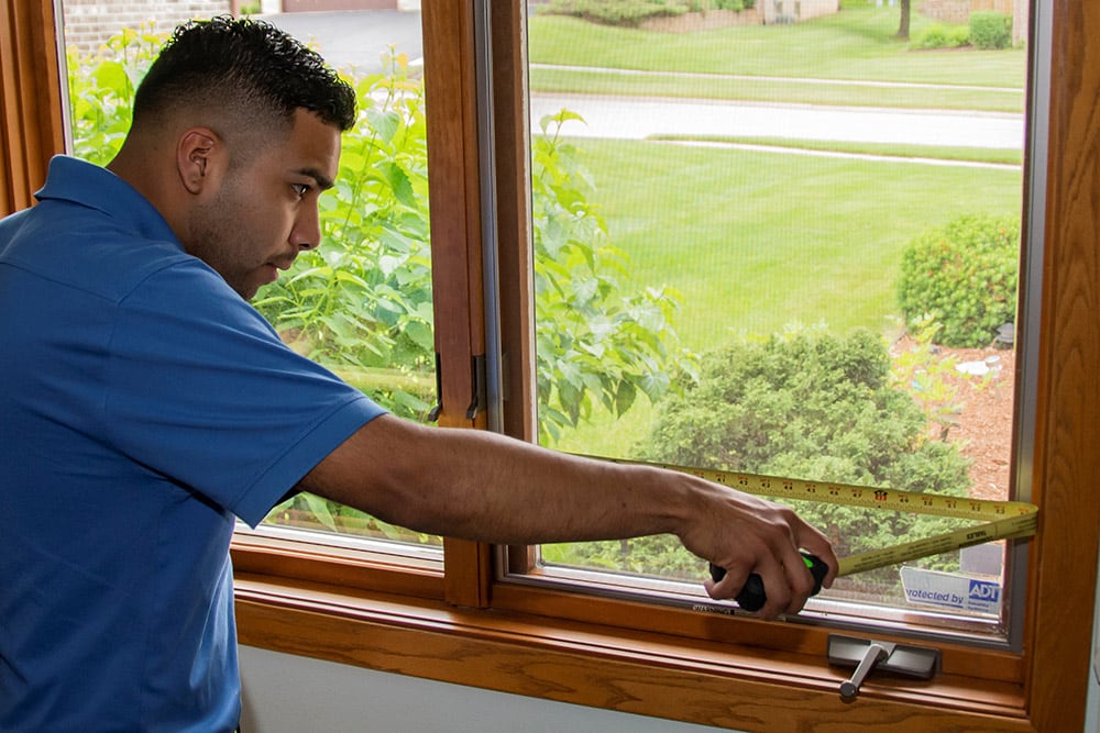 window world professional installer measuring window